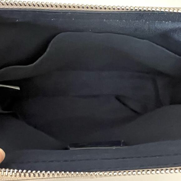 BRIC’S Qatar Airways Amenity Toiletry Zip Pouch Cream Blue Travel Dopp Case - Picture 6 of 10